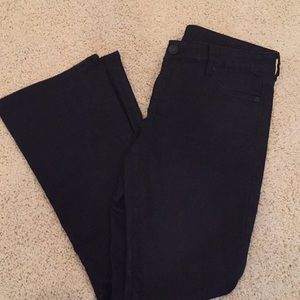 KUT from the Kloth Black Baby Bootcut Jeans 8S